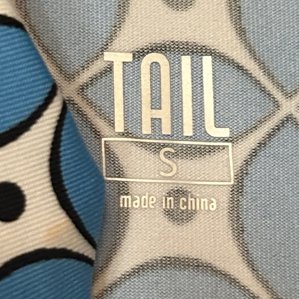 Tail Performance Golf Dress S Blue/White NWT Pocket Sleeveless Athletic Casual - Picture 6 of 14